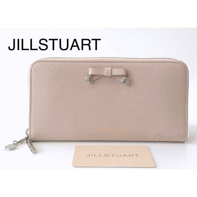 JILLSTUART(ジルスチュアート)のウルリア様★新品★ジルスチュアート★リボン シャイニングファスナー長財布★ピンク レディースのファッション小物(財布)の商品写真