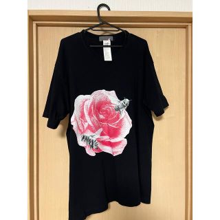 ヨウジヤマモト(Yohji Yamamoto)の内田すずめ　ローズプリント　Tシャツ(Tシャツ/カットソー(半袖/袖なし))