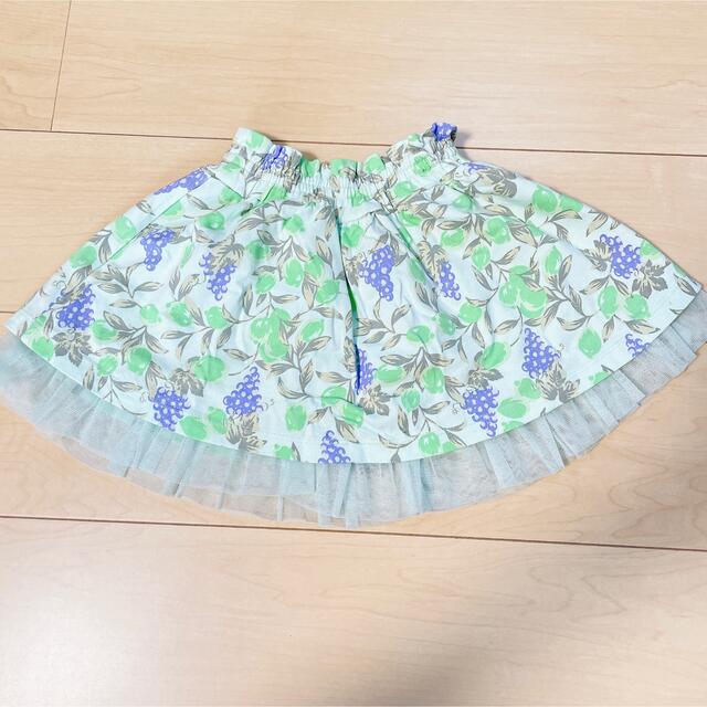 NARUMIYA INTERNATIONAL(ナルミヤ インターナショナル)のピューピュルハウス スカート 90 キッズ/ベビー/マタニティのキッズ服女の子用(90cm~)(スカート)の商品写真