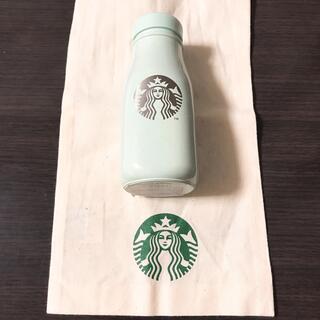 スターバックスコーヒー(Starbucks Coffee)のスタバ　タンブラー　ステンレスミニボトルライトグリーン 237ml  (タンブラー)