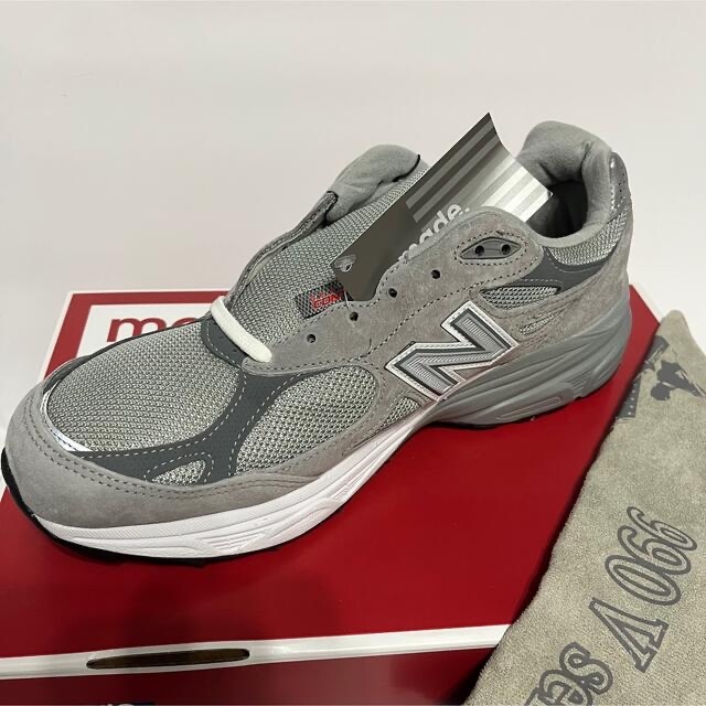 New Balance(ニューバランス)のNew Balance 990VS3 "Grey" 28cm メンズの靴/シューズ(スニーカー)の商品写真
