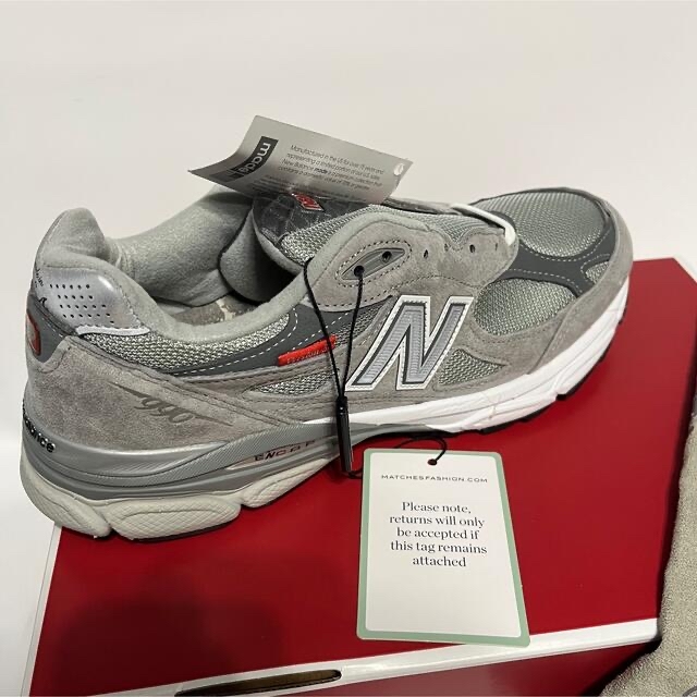 New Balance(ニューバランス)のNew Balance 990VS3 "Grey" 28cm メンズの靴/シューズ(スニーカー)の商品写真