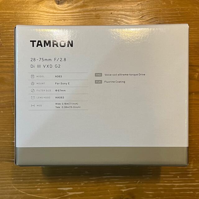 TAMRON 28-75mm F/2.8 Di Ⅲ VXD G2