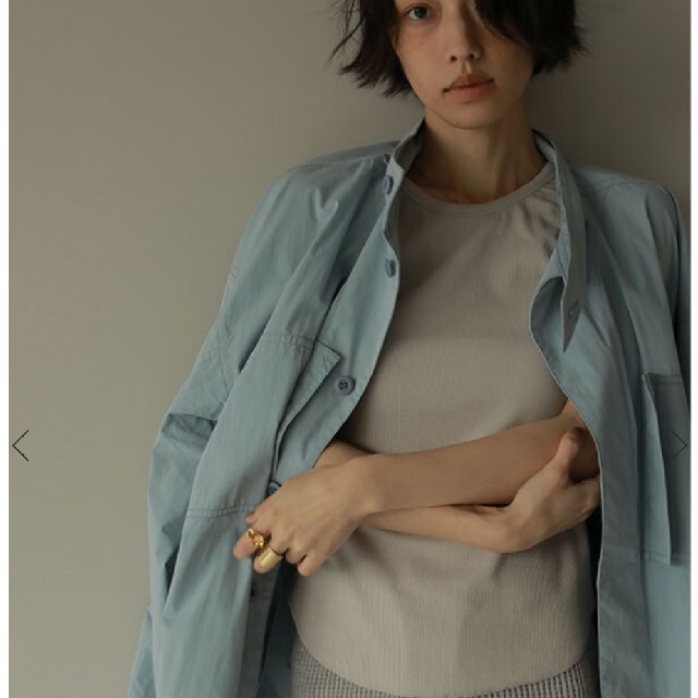 ETRETOKYO 新品タグ付きミリタリーシャツジャケット レディースのジャケット/アウター(ミリタリージャケット)の商品写真