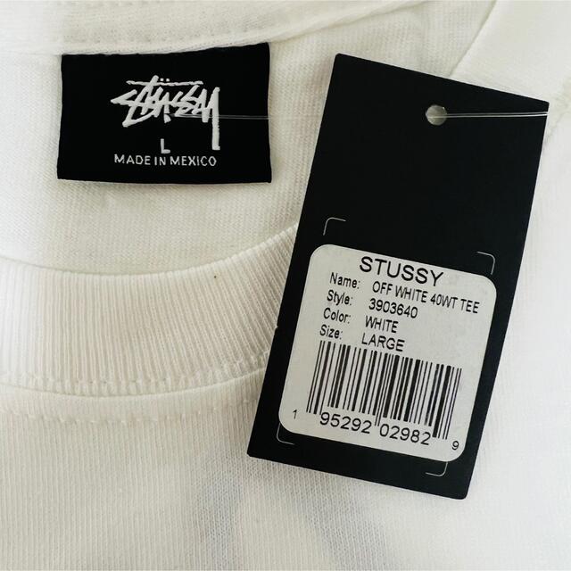 STUSSY(ステューシー)のSTUSSY OFF WHITE 40周年WORLD TOUR TEE 新品  メンズのトップス(Tシャツ/カットソー(半袖/袖なし))の商品写真