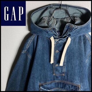 GAP - 【名作】GAP 90s デニム アノラック パーカー プルオーバー 人気 