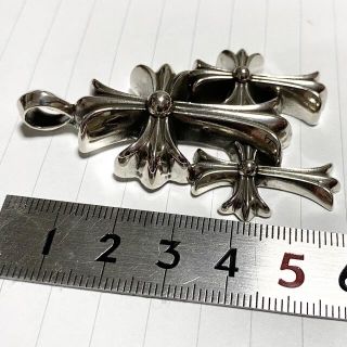 クロムハーツ【鑑定書付】トリプルCHクロス S-