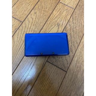 ニンテンドー3DS(ニンテンドー3DS)の3Ds 青　カセット付き(携帯用ゲーム機本体)