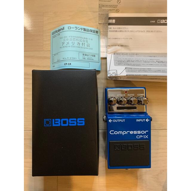 【美品】BOSS CP-1X compressor コンプレッサーCP1X