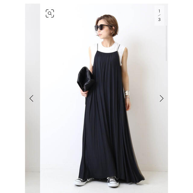 Deuxieme Classe Sun Dress  サンドレス　黒