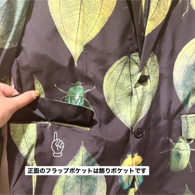 【MISTERGENTLEMAN】LEAF&BUG SINGLE JACKET 6