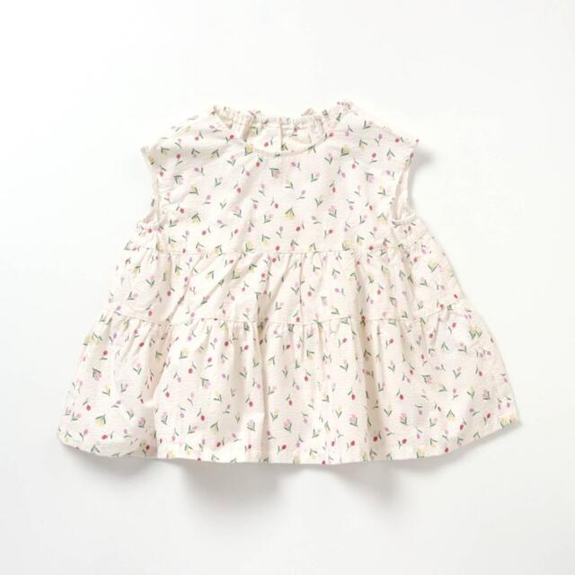 BREEZE(ブリーズ)のブリーズ　花柄チュニック キッズ/ベビー/マタニティのキッズ服女の子用(90cm~)(Tシャツ/カットソー)の商品写真