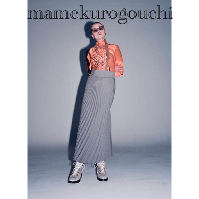 Mame KurogouchiマメCurved Pleated Skirt 人気新品 www.sisteplant.com