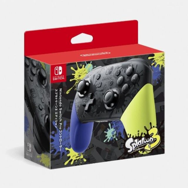 Nintendo Switch Proコントローラー スプラトゥーン3 - ゲームソフト Nintendo Switch Proコントローラー スプラトゥーン3 - ゲームソフト