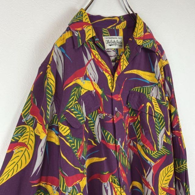 人気新品 WACKO MARIA - HAWAIIAN SHIRT総柄 窪塚オールシーズン羽織に