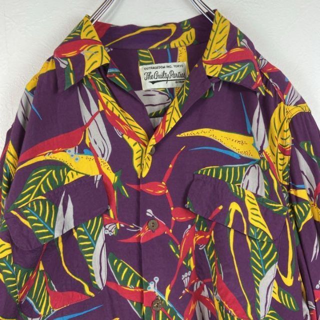 人気新品 WACKO MARIA - HAWAIIAN SHIRT総柄 窪塚オールシーズン羽織に