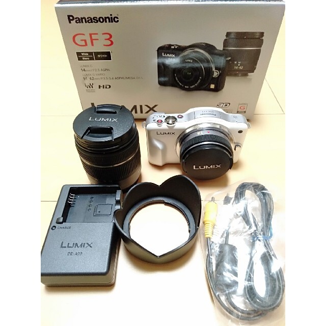 Panasonic LUMIX GF３ ダブルレンズキット