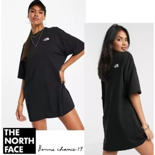 ザノースフェイス(THE NORTH FACE)のSサイズ★The North Face ★Tシャツドレスワンピース (ミニワンピース)