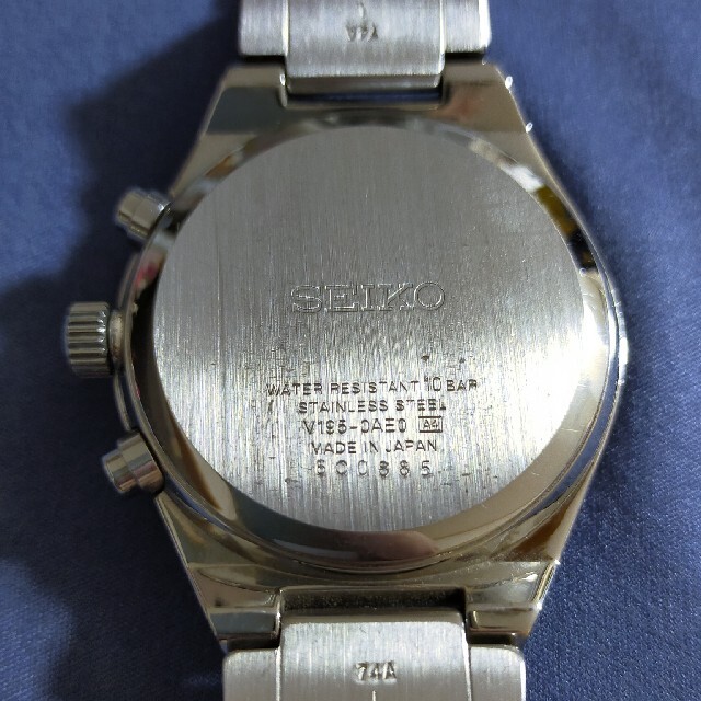 SEIKO】セイコー ワールドタイムクロノグラフ ソーラー SBPJ025 | www