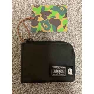 ポーター(PORTER)のApe 財布PORTER JACQUARD CAMO MINI WALLET M(コインケース/小銭入れ)