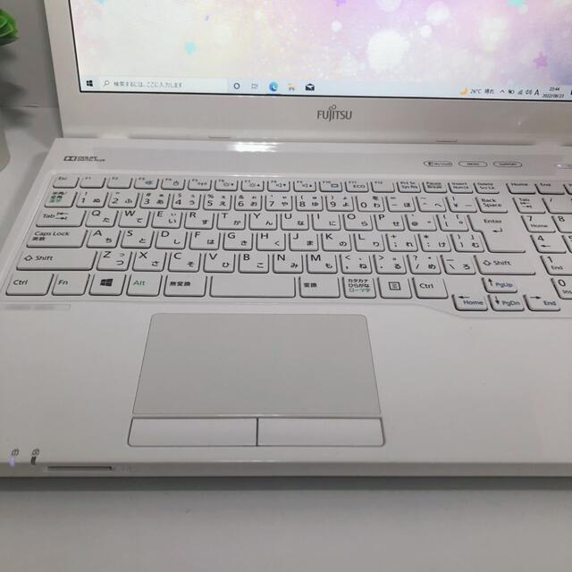 キレイです♡白くてかわいいノートパソコン-