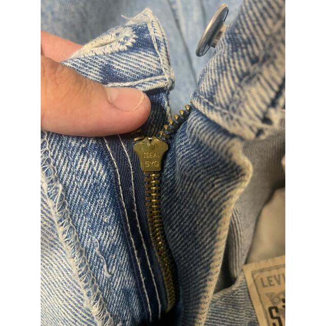 Levi's(リーバイス)のLevi'sシルバータブバギーパンツ復刻 W33L30ブルーケミカルウォッシュ メンズのパンツ(デニム/ジーンズ)の商品写真