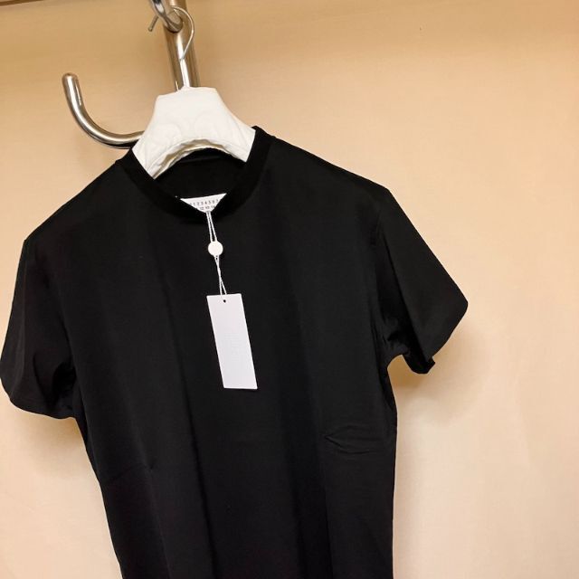 新品 M マルジェラ 21AW 無地 Tシャツ カットソー 黒 2224 | www.bauen