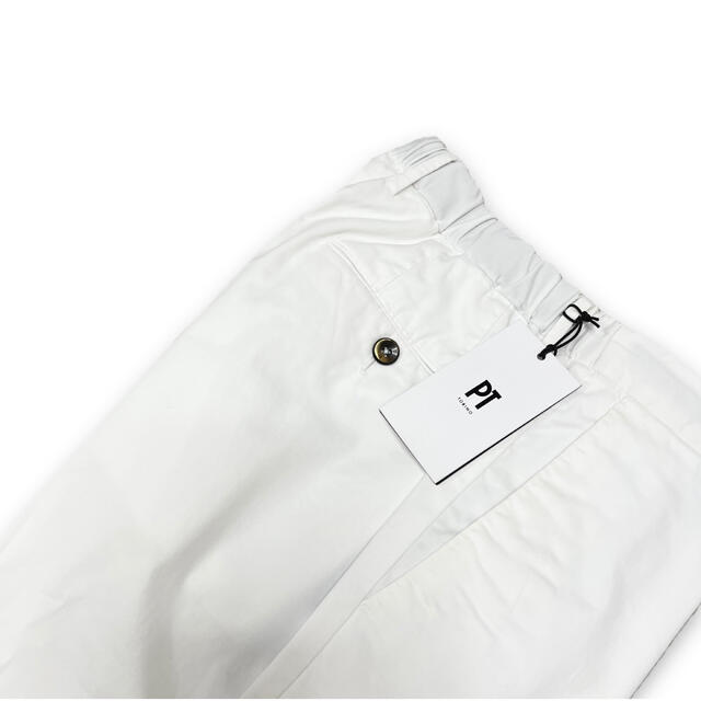 新品【PT TORINO 01 グレー 春夏 ウールパンツ 】チルコロGTA