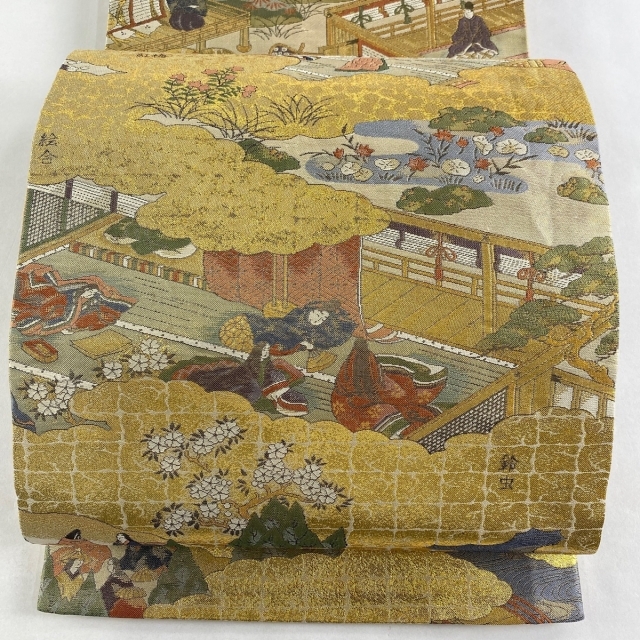 袋帯 美品 秀品 全通 正絹-eastgate.mk