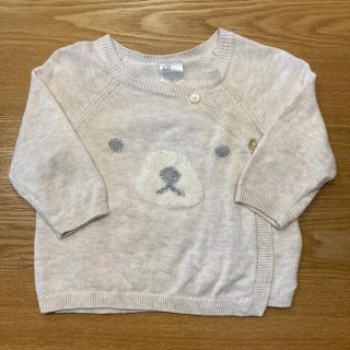 エイチアンドエム(H&M)のH&M クマカーディガン(カーディガン/ボレロ)