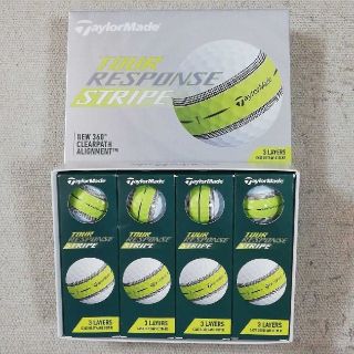 テーラーメイド(TaylorMade)の【TaylorMade】TOUR RESPONSEホワイト ストライプ１ダース(その他)