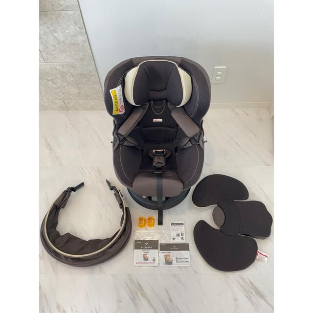 エールベベクルット4iグランスISOFIX シャンパンブラウン-
