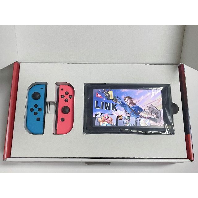 超美品 新型 NINTENDO 任天堂 スイッチ Switch ブルーレッド 超美品 新型 NINTENDO 任天堂 スイッチ Switch ブルーレッド