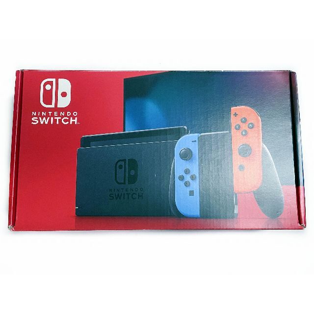 美品 新型 NINTENDO 任天堂 スイッチ Switch ブルーレッドの通販 by ...