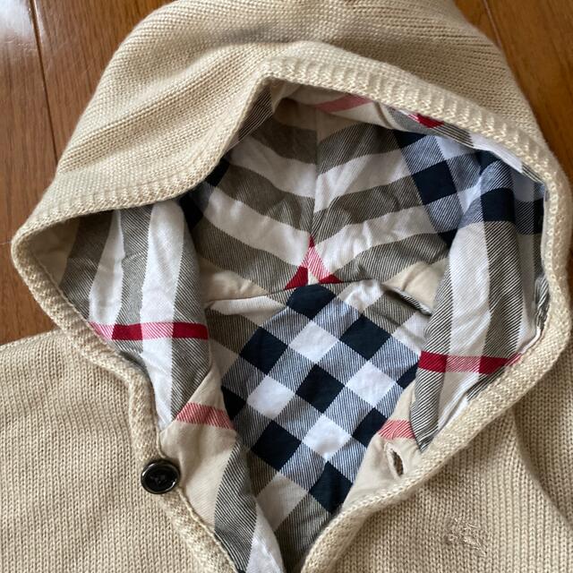 BURBERRY(バーバリー)のバーバリーロンドン　ポンチョ キッズ/ベビー/マタニティのベビー服(~85cm)(ジャケット/コート)の商品写真