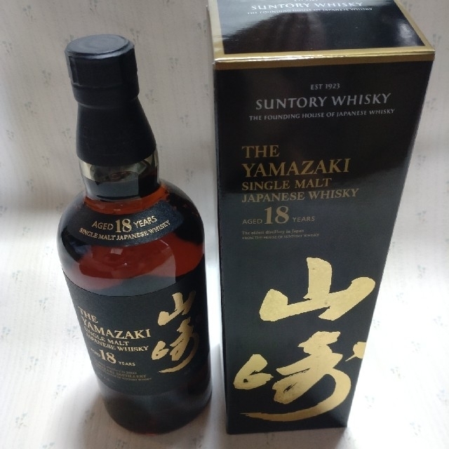 サントリー(サントリー)のhapluckさん専用　山崎18年３本白州12年2本 食品/飲料/酒の酒(ウイスキー)の商品写真