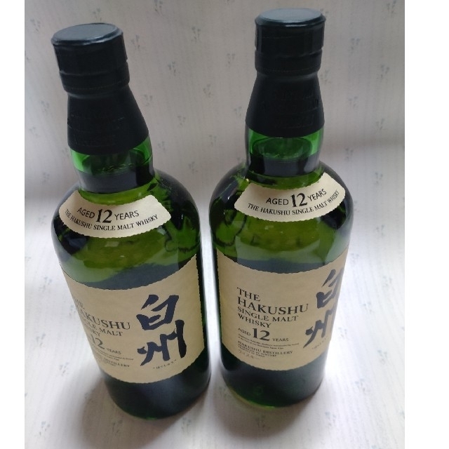 サントリー(サントリー)のhapluckさん専用　山崎18年３本白州12年2本 食品/飲料/酒の酒(ウイスキー)の商品写真