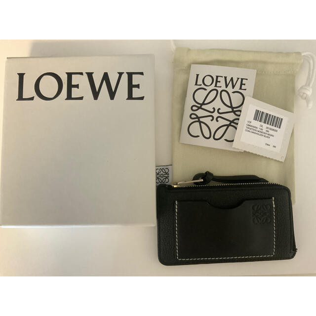 LOEWE ロエベ　カードケース　ミニ財布　黒　定期入れ　小銭入れ　財布