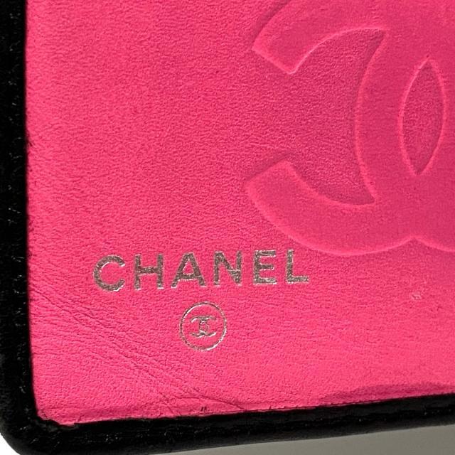 CHANEL(シャネル)のシャネル 長財布 カンボンライン 黒×白 レディースのファッション小物(財布)の商品写真