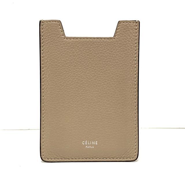 celine(セリーヌ)のセリーヌ 携帯電話ケース美品  - レザー スマホ/家電/カメラのスマホアクセサリー(モバイルケース/カバー)の商品写真