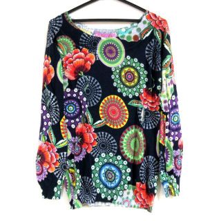 デシグアル(DESIGUAL)のデシグアル 長袖カットソー サイズXL -(カットソー(長袖/七分))