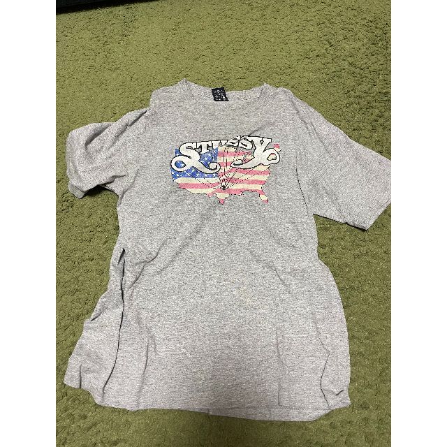 【レア】ステューシー プリントTシャツ USA製