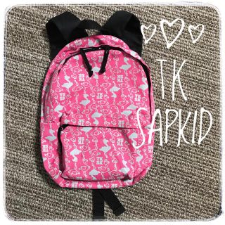 ザショップティーケー(THE SHOP TK)のリュック★TK SAPKID ティーケーサップキッド★女の子★ピンク(リュックサック)