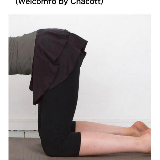 CHACOTT(チャコット)のチャコットchacottティアードショートパンツ黒L新品バレエ　ヨガピラティス スポーツ/アウトドアのスポーツ/アウトドア その他(ダンス/バレエ)の商品写真