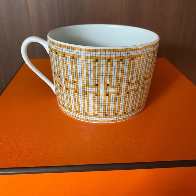 Hermes - HERMES エルメス モザイクヴァンキャトル モーニングカップ