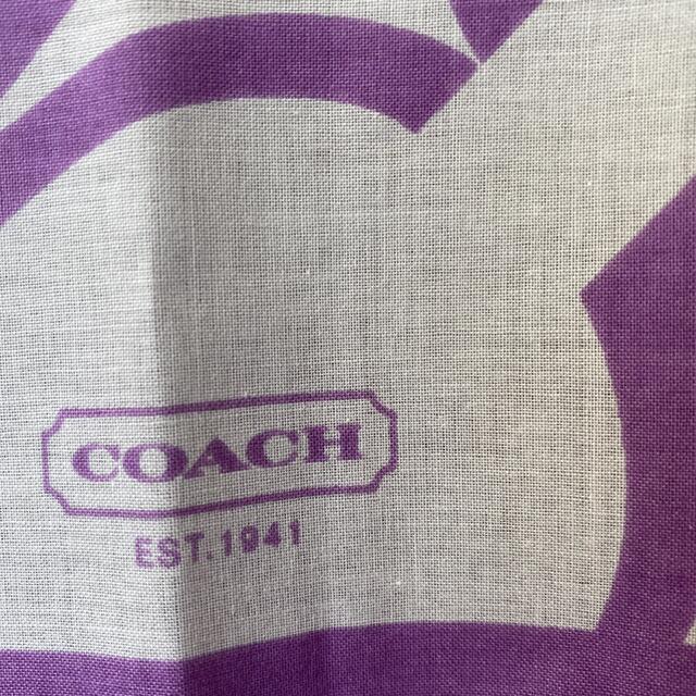 COACH(コーチ)のCOACH   ハンカチ レディースのファッション小物(ハンカチ)の商品写真
