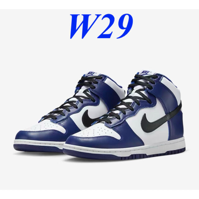 スニーカーNike WMNS Dunk High "Deep Royal Blue"