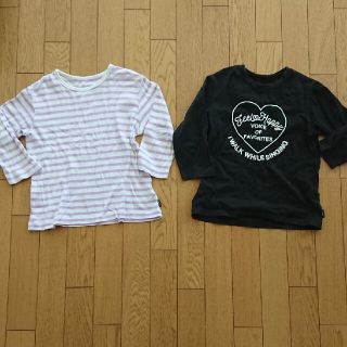 ベルメゾン(ベルメゾン)の130 ベルメゾン 七分袖カットソー(Tシャツ/カットソー)