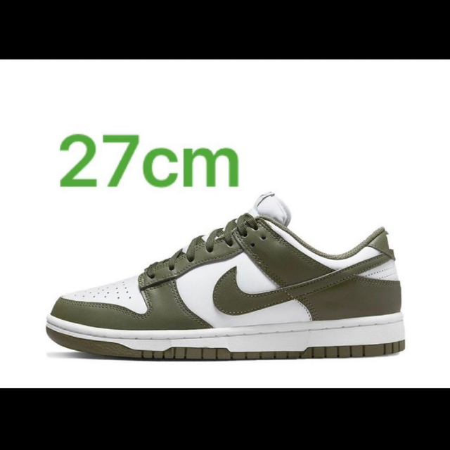 27cm Nike WMNS Dunk Low "Medium Olive"