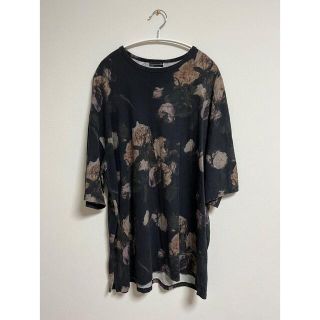 ラッドミュージシャン(LAD MUSICIAN)のラッドミュージシャン  花柄  スーパービッグシャツ 17ss(Tシャツ/カットソー(半袖/袖なし))